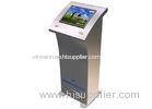 Public Tourism Information LCD Touch Screen Kiosk Device for Train Station / Park