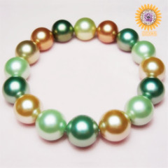 wholesale custom south sea shell pearl bracelet