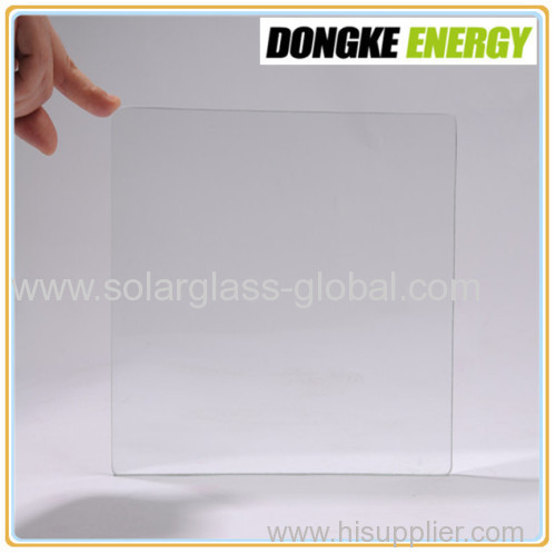 AR coated ultra clear solar panel glass