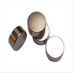 D6*1.5mm Neodymium trumpet magnetic disc steel/packaging magnet