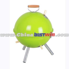 APPLE BALL DESKTOP CHARCOAL BBQ GRILL