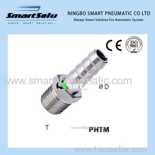 Camozzi Style Pipe fittings PHTM Male Barb