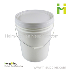 PP material 25L plastic water bucket