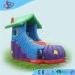 Purple huge funny Inflatable Dry Slides ultimate for children CE / SGS