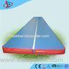 Customized inflatable trampoline tumble track for gymnasium OEM / ODM