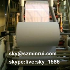 High Quality Matte White Self Adhesive Fragile Paper Roll for Security Label