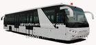 Comfortable Short Turn Radius Airport Shuttle Bus Low Floor Buses