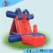 Commercial Kids Inflatable Dry Slides For Theme Water Park 0.9mm PVC