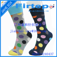 Fashion Custom Men's Socks Multi Color Cotton Casual Sock