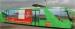 Large Capacity 200 Liter Fuel tank Low Floor Buses Apron Bus For Airport