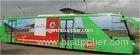 Large Capacity 200 Liter Fuel tank Low Floor Buses Apron Bus For Airport