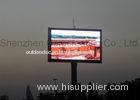 Two basic color LED wall panel / railway stations waterproof LED mesh display