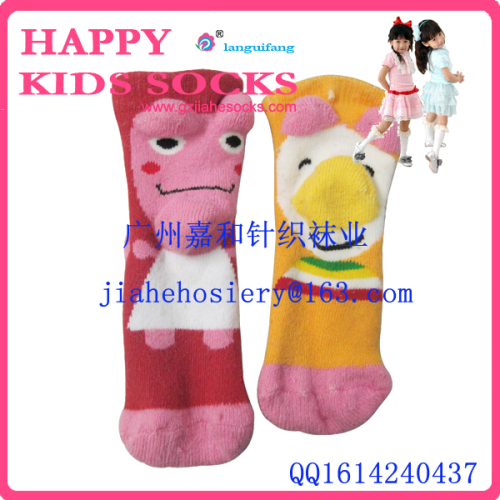 new autumn and winter 3D children thicken cotton sock