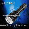 Aluminum Zoomable W16U LED Diving Torch 680 Lumens with Aspheric lens