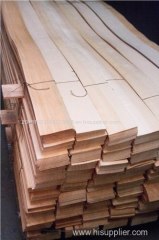 Sliced wood ECO veneer of siberian pine