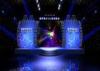 Indoor stage Curtain LED Screen programmable anti - static 1R1G1B 6.25mm