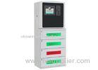 Smart Cell Phone Charging Station Box with 4 Electronic Touch Screen Lockers