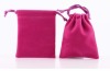 velvet gift bag/ drawstring pouch
