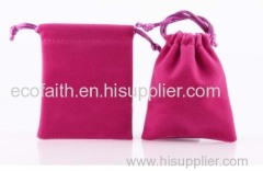 velvet gift bag/ drawstring pouch