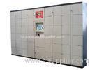 Supermarket Barcode RFID Twist Smart Digital Electronic Metal Storage Lockers 100 - 240V