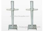 Galvanized Scaffolding Jack Base / scaffold leveling screw jacks