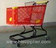 Virgin PP Unfolding Shopping Basket Trolley American Style Retail Carts180L