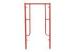 Construction Building Walk through Frame Scaffolding System High strength steel tubing