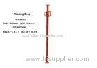 Light duty adjustable scaffolding shoring props / jack red color 1.6-4m