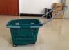 36L Shopping Basket With Wheels Grocery Hand Cart 435420550 mm