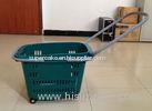 36L Shopping Basket With Wheels Grocery Hand Cart 435420550 mm