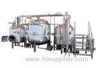 Hotel / Brewhouse Copper Beer Brewing Equipment Inner Surface Mirror Polish