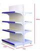 Gondola Middle Duty Supermarket Display Shelving Double Sided Metal Rack