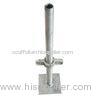 Hollow Screwed and welding Scaffolding Jack Base with square plate