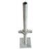 Hollow Screwed and welding Scaffolding Jack Base with square plate