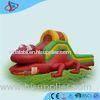 Frog Children Backyard Inflatable Swimming Pool Slide Safe 8*3.7*3m