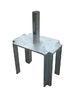 Adjustable shoring U head jack base / fork base jack for formwork 2.65kg