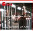 3mm Thickness Alcohol Distiller Tower Adjustable Dephlegmator Temperature