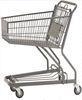 70L Custom Shopping Basket Trolley Powder Coating Wire Basket Cart