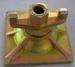 Square plate swivel forged wing nut Scaffolding Accessories 1.31kg 17/ 22mm