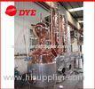 New 600L copper column vodka alcohol distillery have water storage tank