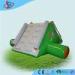 Green commercial inflatable water slide park For Swimming Pool