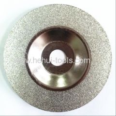 Electroplating diamond cup wheel