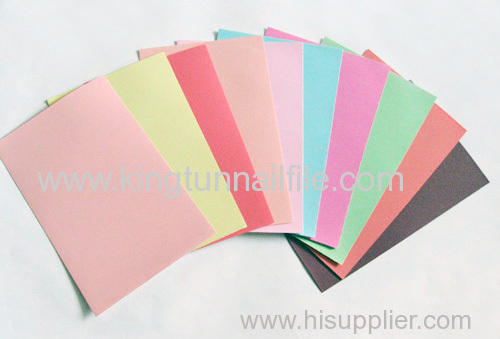 colourful sandpaper manufacture sandpaper nail file