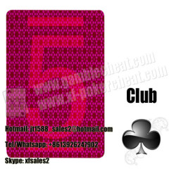Magic Show Invisible Playing Cards/ 3A Red Poker Cards for Gambling cheat