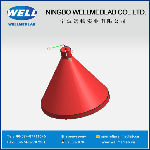 Nebulizer mask cup Funnel plastic injection mould