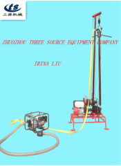 Man portable seismic drilling rig oil exploration