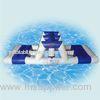 White Ultimate Inflatable Floating Water Park For Childrens 0.9mm PVC