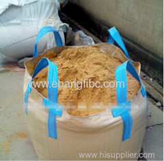 500 kg FIBC big bag for sand with flap