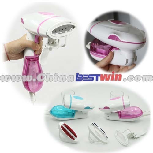 Garment travel steamer iron