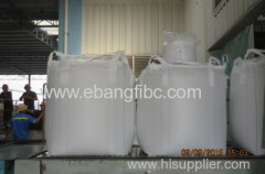 FIBC jumbo bag for PET pellets with PE liner